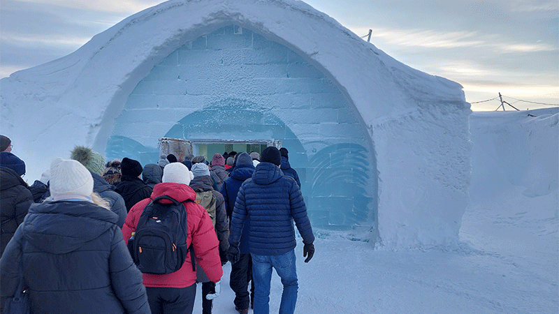 Kiruna och utflykt Jukkasjrvi och Ice Hotel